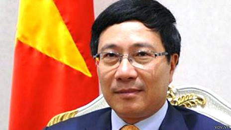 PTT/Ngoại trưởng VN Phạm Bình Minh - ảnh VOV